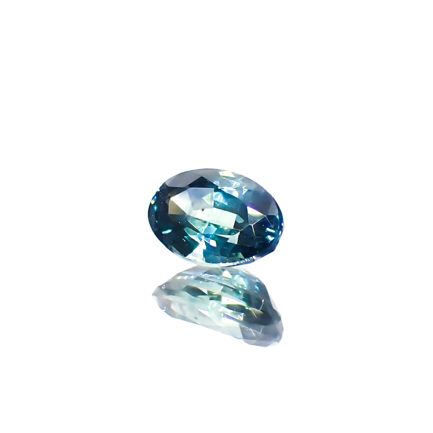 モンタナサファイア アメリカ・モンタナ州産 0.44ct[240928857]5.4x3.5mm前後