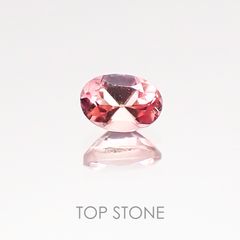 バイカラートルマリン ブラジル産 ルース 0.19ct[20117138]4.2×2.9mm前後