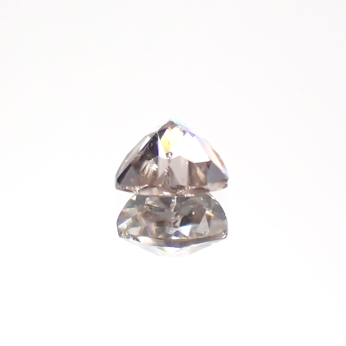 シャンパンカラージルコン スリランカ/カンボジア産 0.50ct[230521909]4.6x4.6mm前後