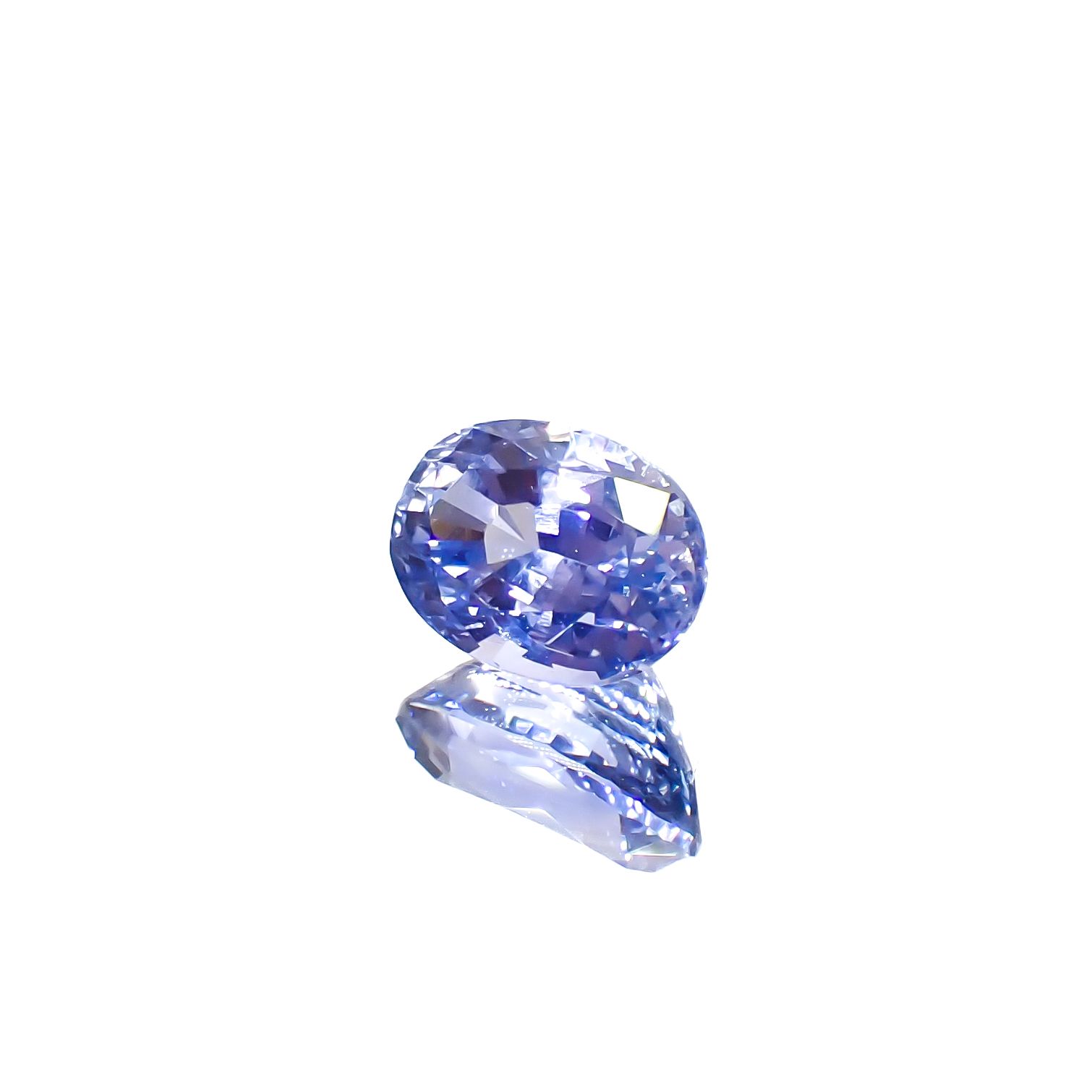 サファイア 非加熱(宝石名ブルー・サファイア)スリランカ/マダガスカル産 1.25ct GIT鑑付[240828675]6.91x4.96mm前後