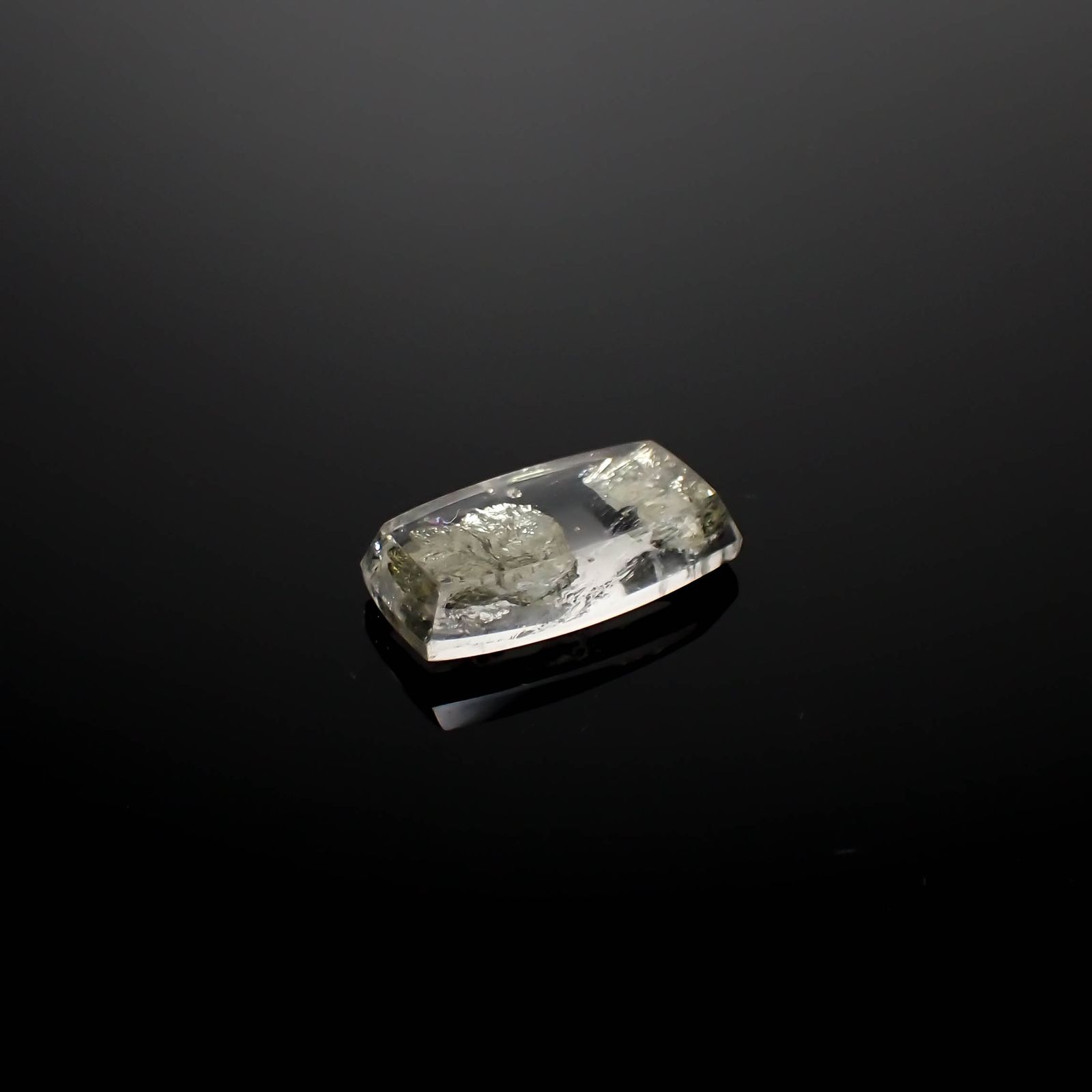パイライトインクォーツ ブラジル産 13.73ct[240225924]21.8x11.4mm前後