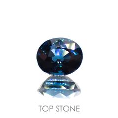 コバルトブルースピネル(宝石名ブルー・スピネル)スリランカ産 1.274ct ソ付(日独)[220113824]6.86x5.69mm前後