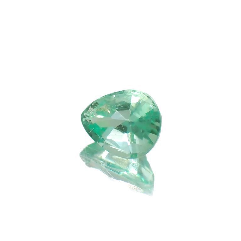 パステルカラーエメラルド コロンビア産 0.29ct[220817231]5x3.8mm前後