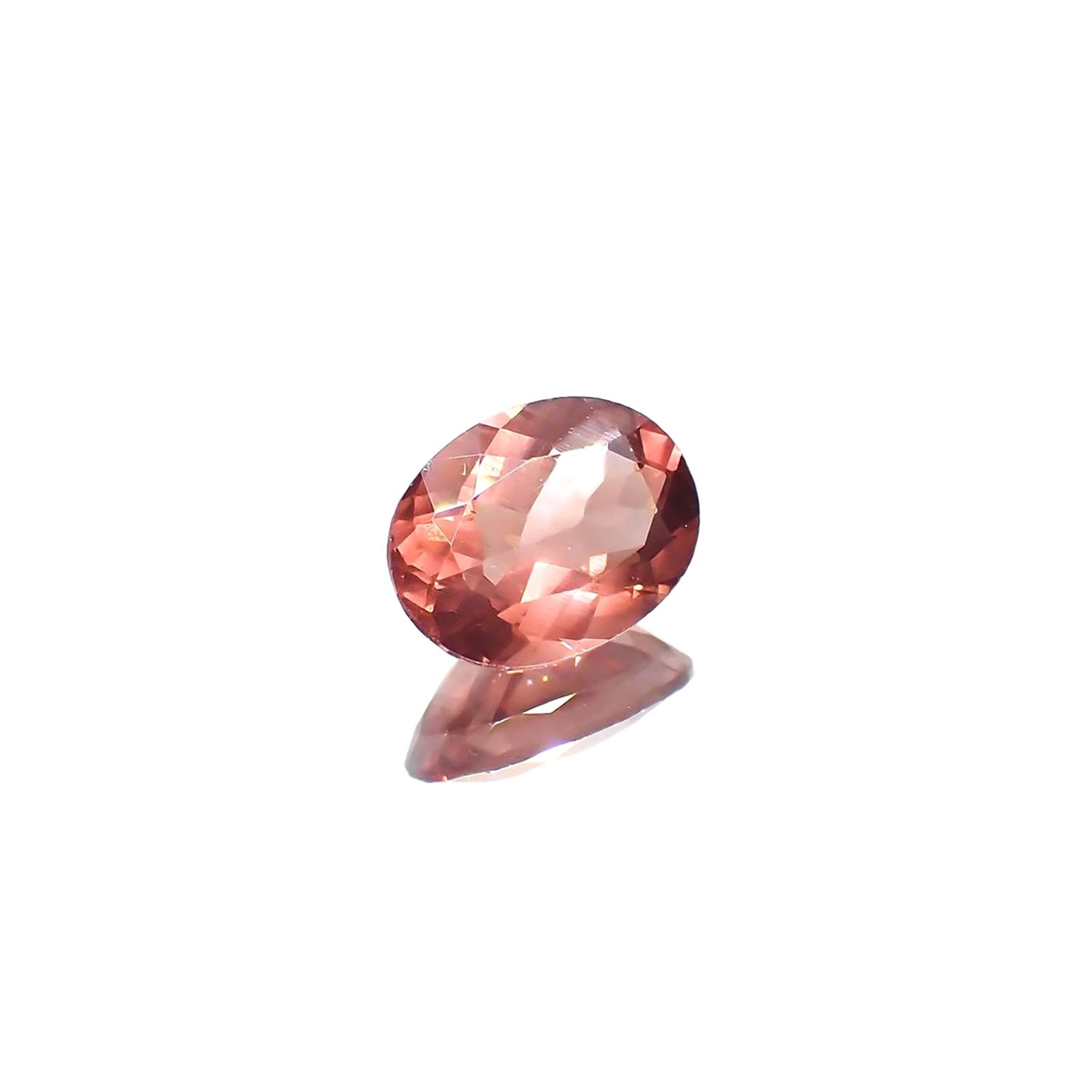 ピンクアパタイト(宝石名アパタイト) ブラジル産 1.51ct 識別済[240212468]8.5×6.5mm前後