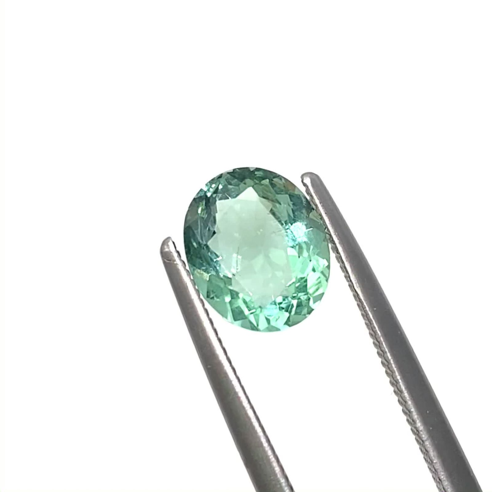 フローライト フルオレッセンス イギリス・ダイアナマリア鉱山産 1.50ct[240527701]8x6.6mm前後 | TOP  STONE(トップストーン)