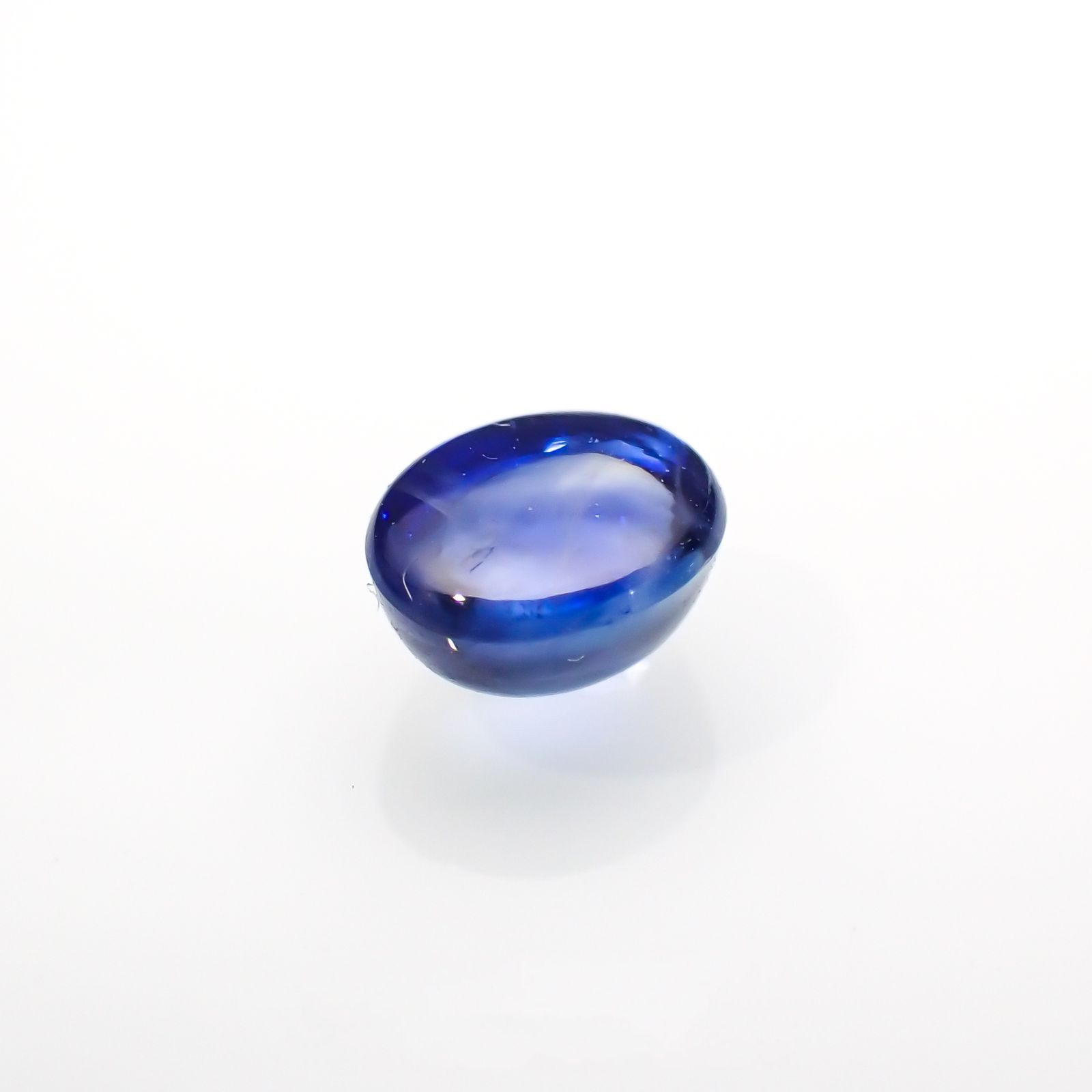 サファイア(宝石名ブルー・サファイア)スリランカ/マダガスカル産 0.49ct 識別済[220918142]4.4x3.5mm前後