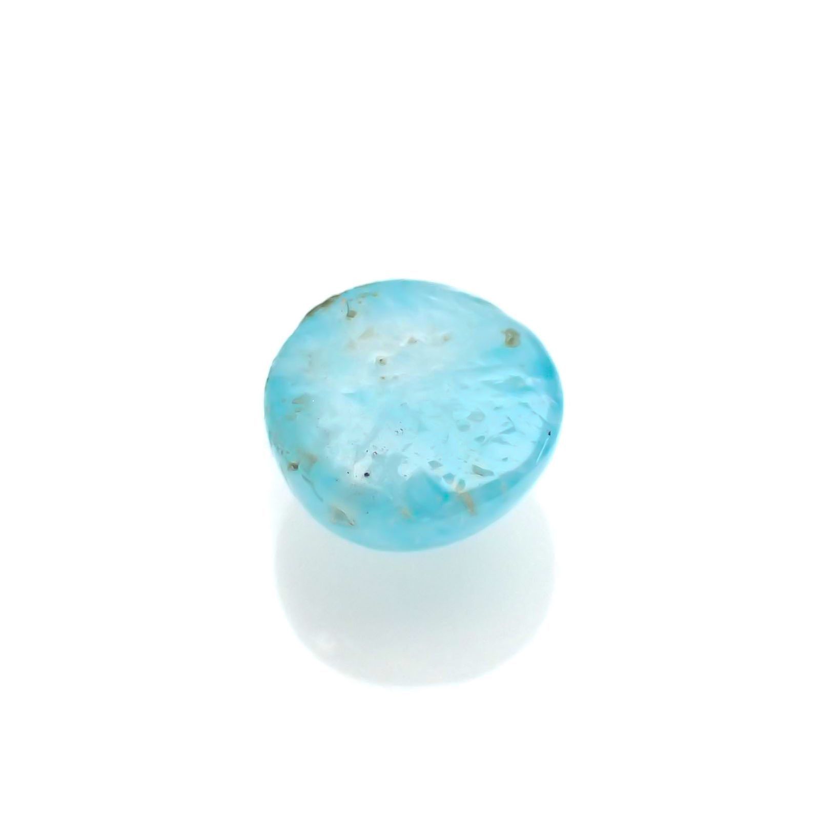 ヘミモルファイト(宝石名ヘミモルファイト) コンゴ産 1.44ct 識別済[211013287]6.4×6.3mm前後