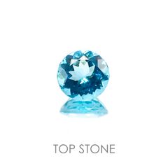 アパタイト(宝石名アパタイト) ブラジル産 1.32ct 識別済[20117942]6.9×6.9mm前後