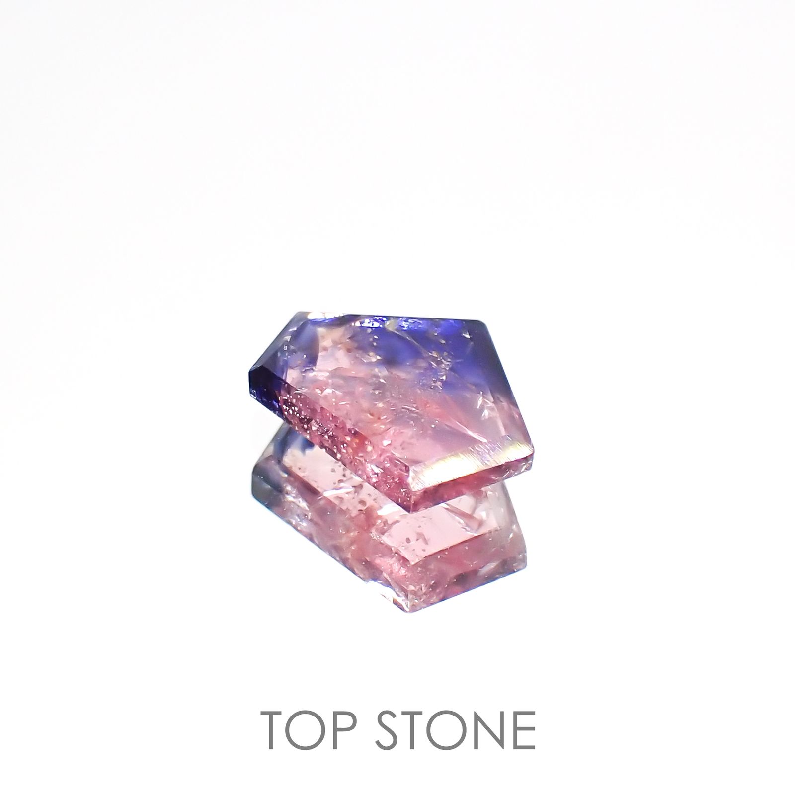 ◇カスタムカット◇ウィンザーサファイア(宝石名サファイア)タンザニア・ウィンザー産 0.97ct 識別済[220115382]7.8x6.1mm前後