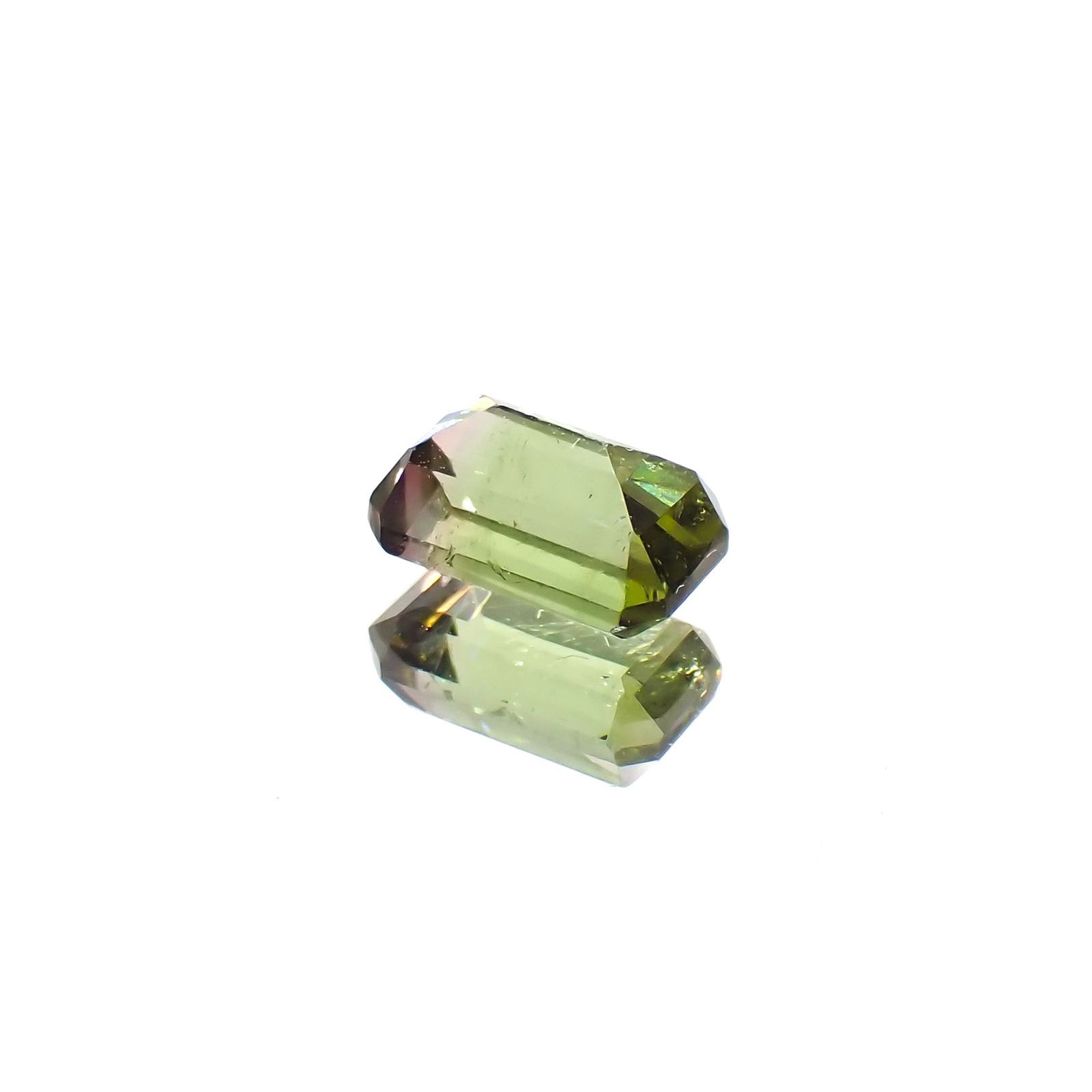 バイカラートルマリン コンゴ民主共和国産 0.89ct[230220542]6.6x4.2mm前後
