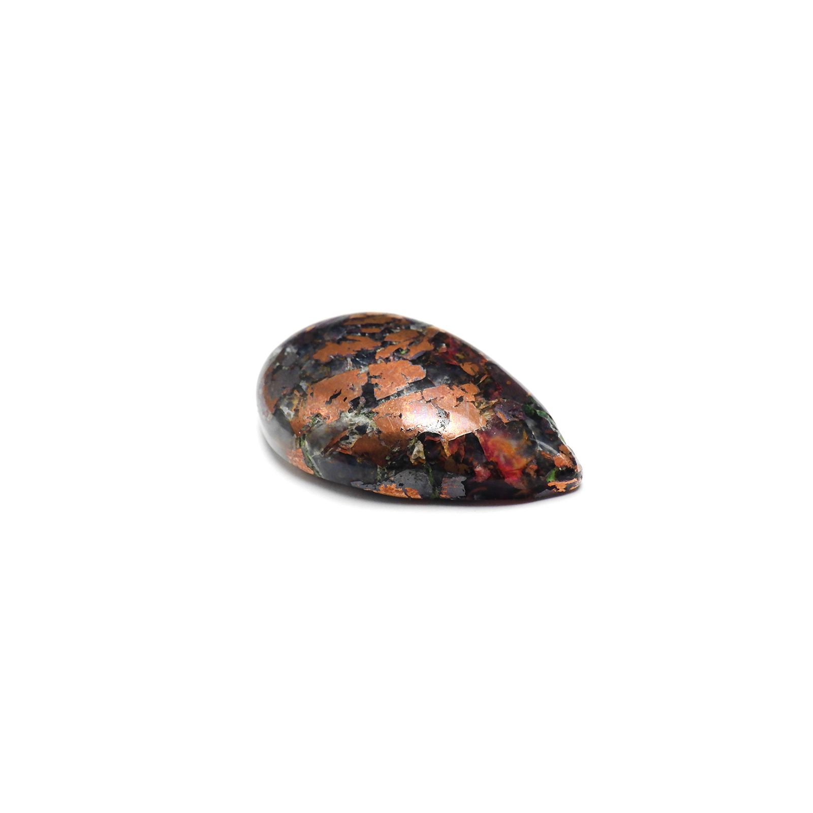 コッパークリソコラインカルセドニー インドネシア産 41.18ct[240125552]27.3x16.4mm前後
