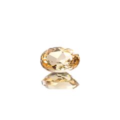 インペリアルガーネット(宝石名ヘソナイト・ガーネット)スリランカ産 0.48ct 識別済[241129437]5.7x3.8mm前後