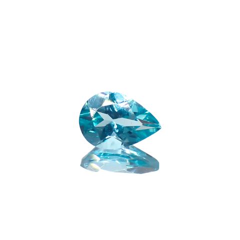 アパタイト(宝石名アパタイト)ブラジル産 0.67ct 識別済[231023843]6.8x4.8mm前後