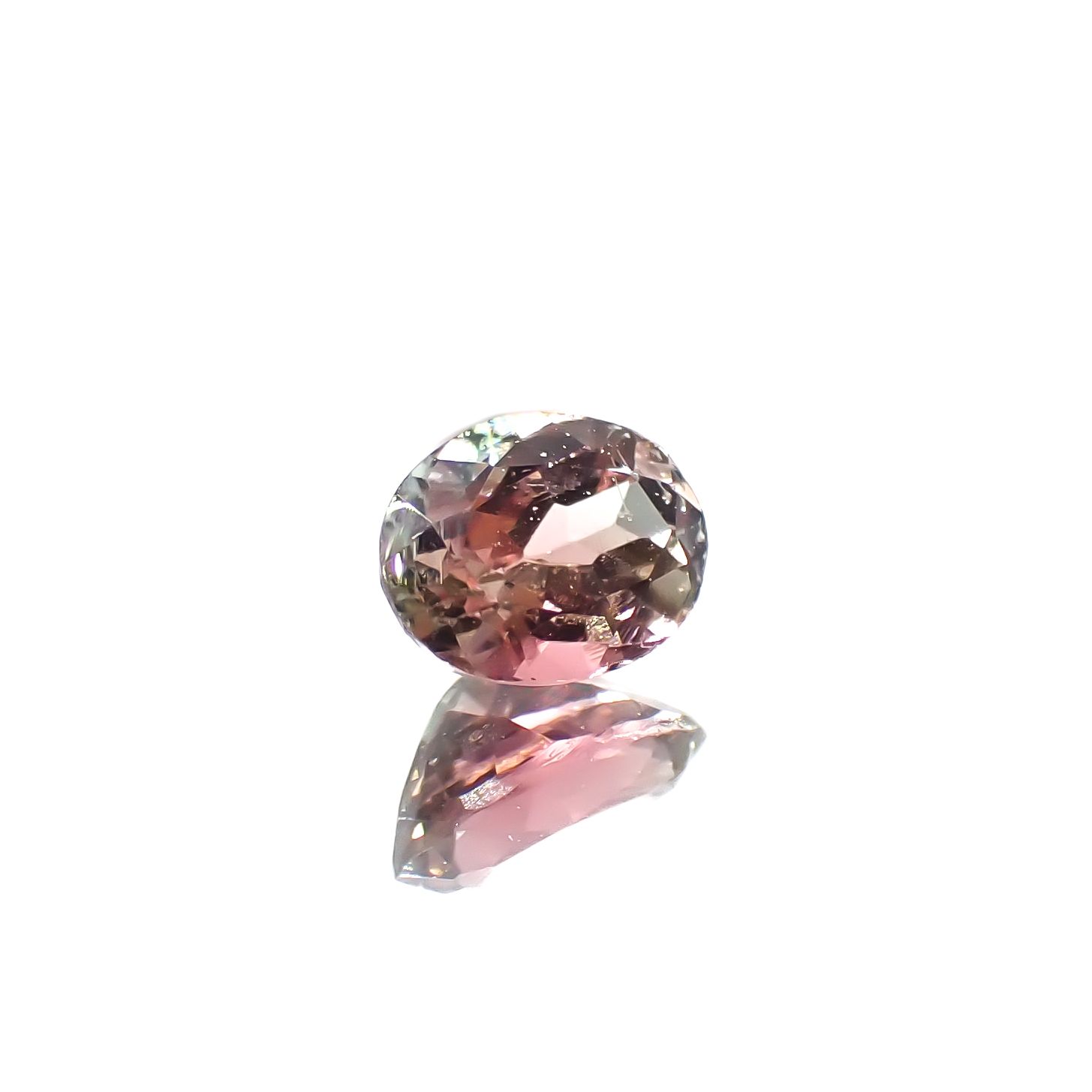 バイカラートルマリン ブラジル産 0.34ct[240929008]5.1x3.8mm前後