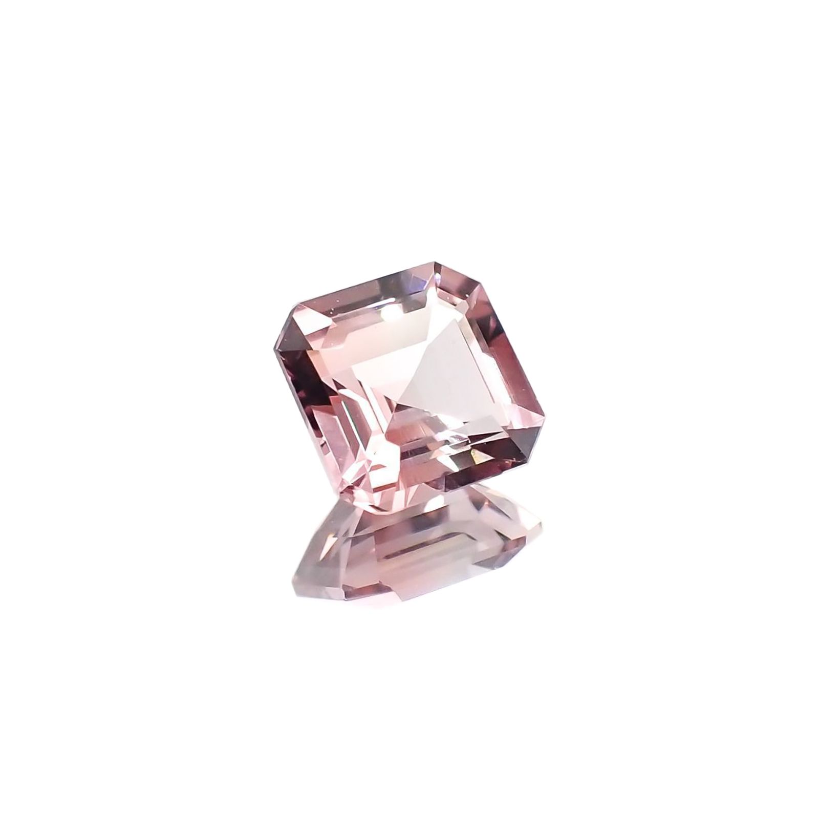 バイカラートルマリン(宝石名バイカラー・トルマリン)ブラジル産 0.92ct 識別済[230622364]5.9x5.9mm前後