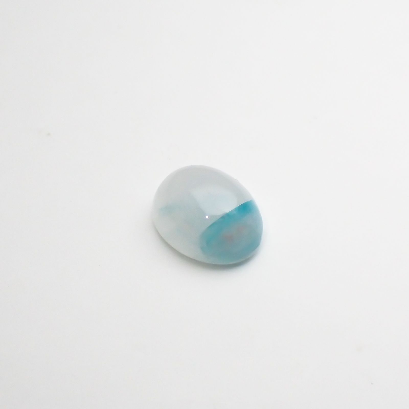 パライバトルマリンインクォーツ(宝石名トルマリンインクォーツ/別名パライバ・トルマリンインクォーツ) ブラジル産 1.33ct 識別済[210712001]7.8×6.1mm前後