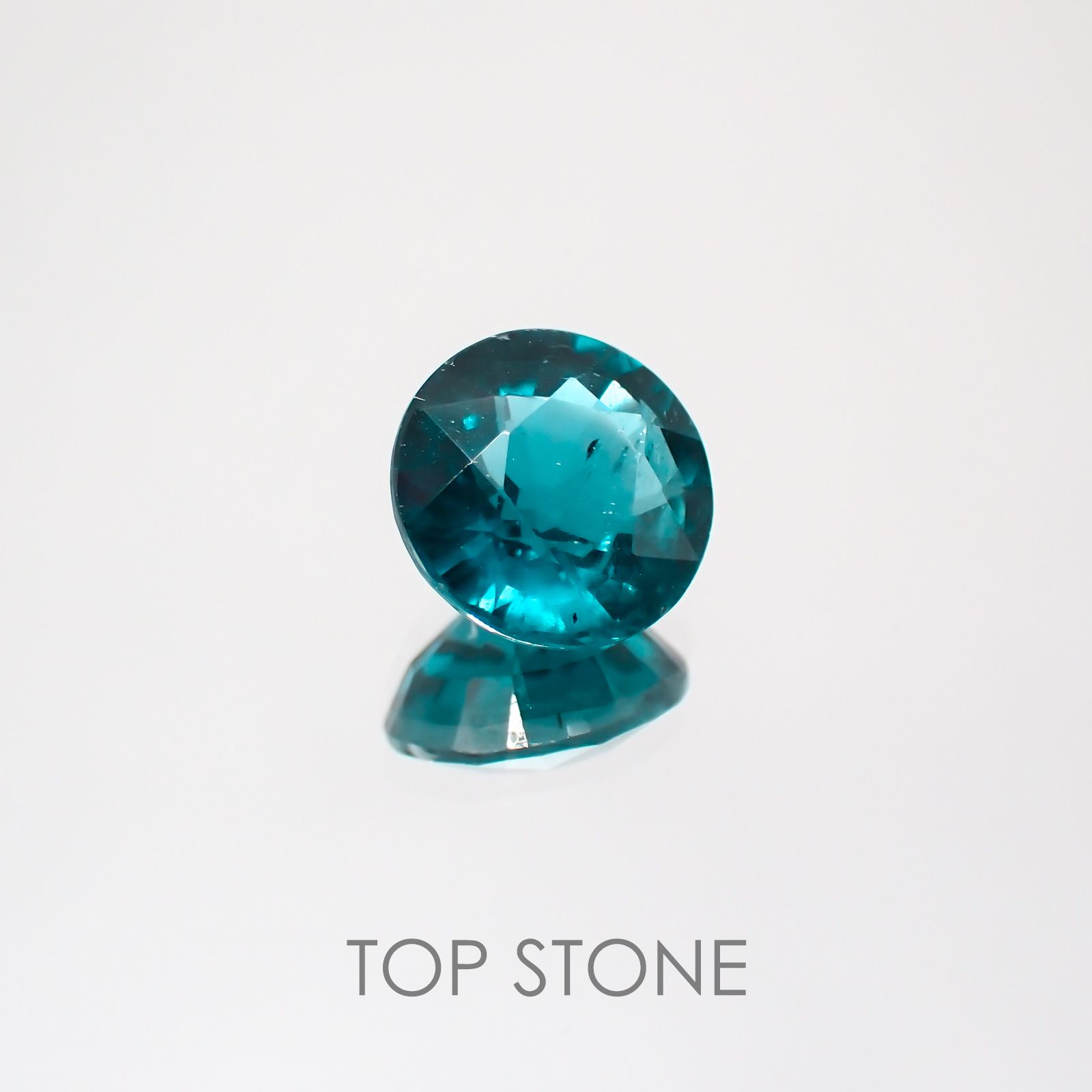 オーシャンブルーカイヤナイト ネパール産 ルース 1.51ct[210310282]7×7mm前後