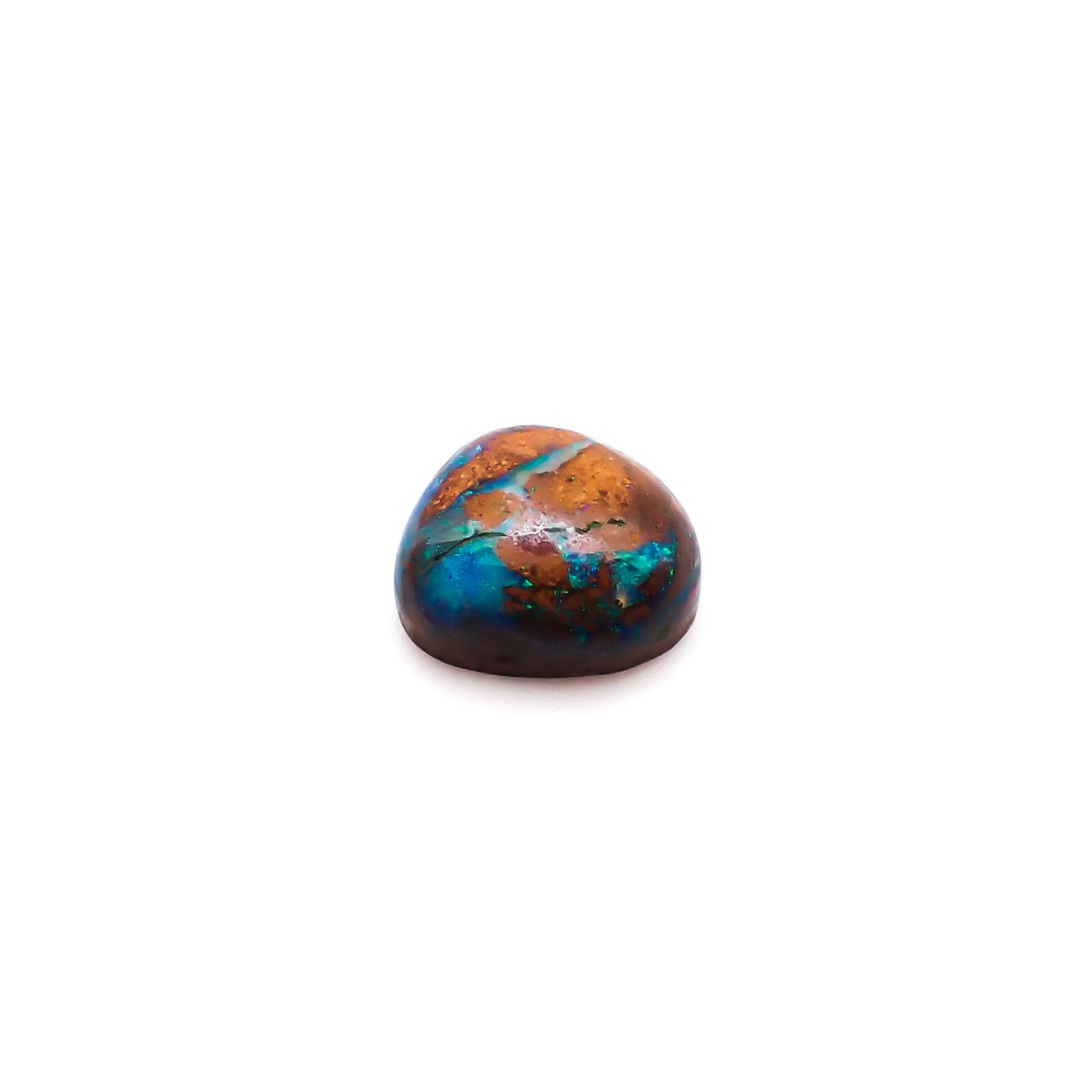 ボルダーオパール オーストラリア産 1.86ct / 7.7x6.9mm前後 [260933073]