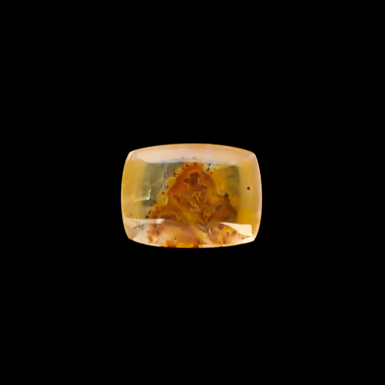 レッドデンドリチッククォーツ ブラジル産 7.10ct[220115116]16.4x12.2mm前後
