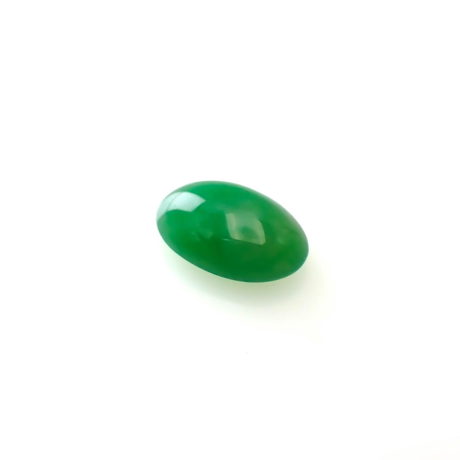 翡翠 ビルマ産 0.82ct [250430301]7.6x5.2mm前後