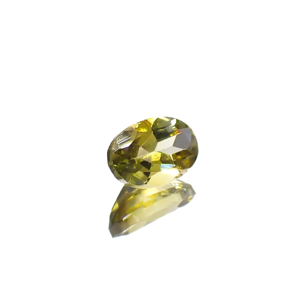 イエロートルマリン ブラジル産 0.50ct[240929022]6.2x4mm前後