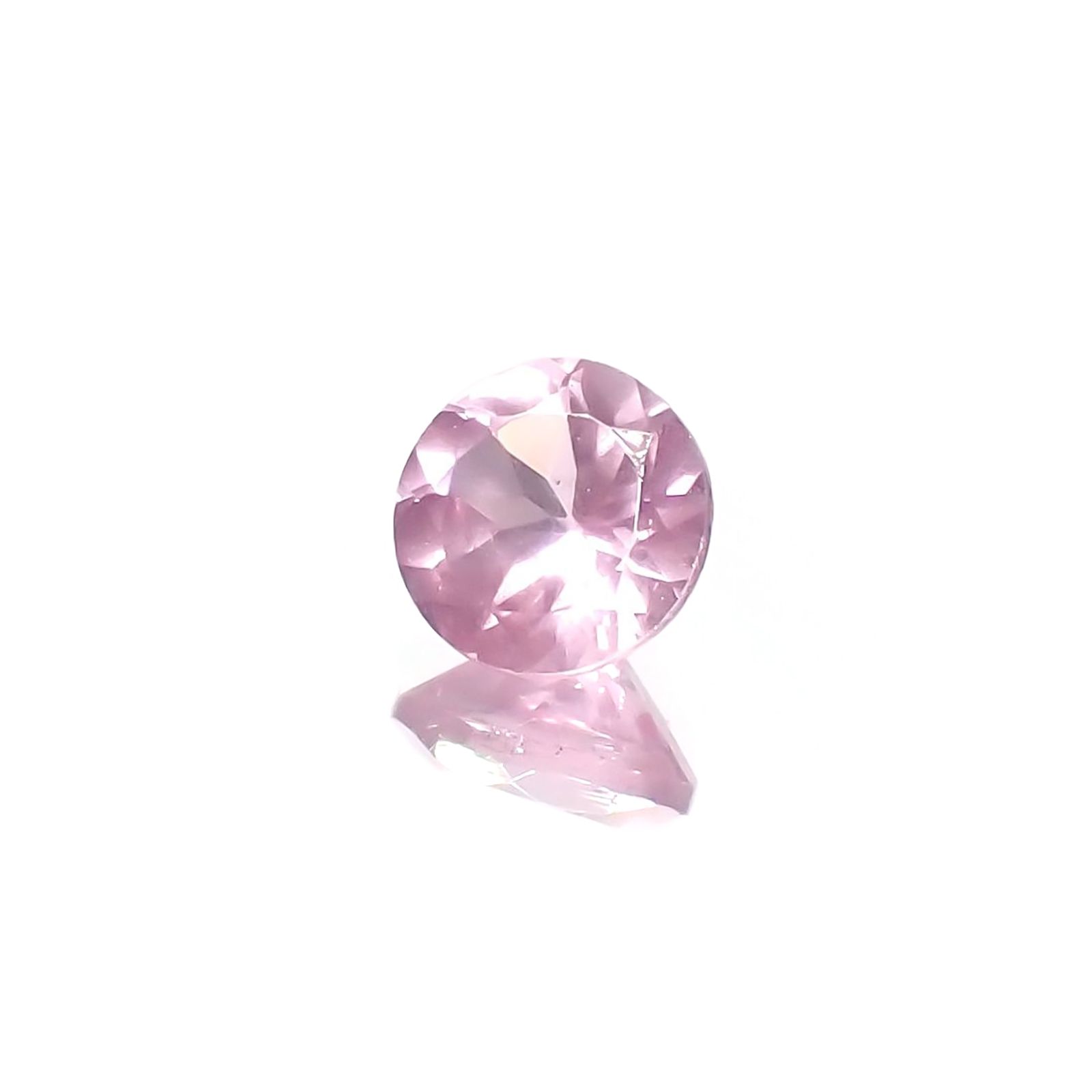シルキーピンクスピネル タンザニア産 0.53ct / 5x5mm前後 [231224954]