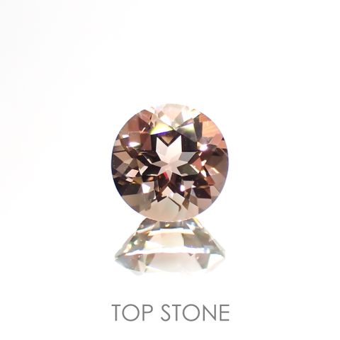 バイカラーオレゴンサンストーン(宝石名バイカラー・ラブラドライト)アメリカ・オレゴン州産 0.76ct 識別済[220113878]6.1x6mm前後