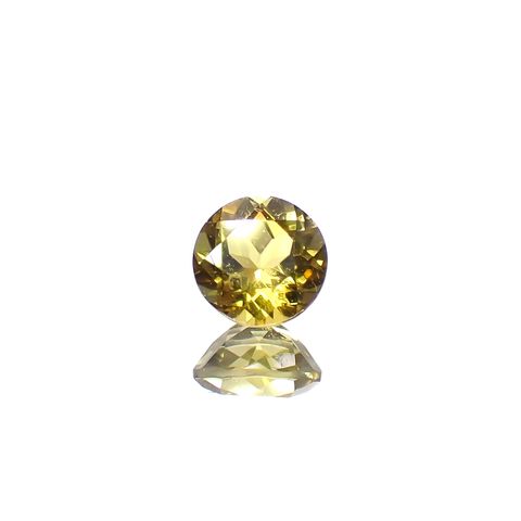 カナリートルマリン ザンビア・カナリー鉱山産 0.28ct[240527819]4x4mm前後