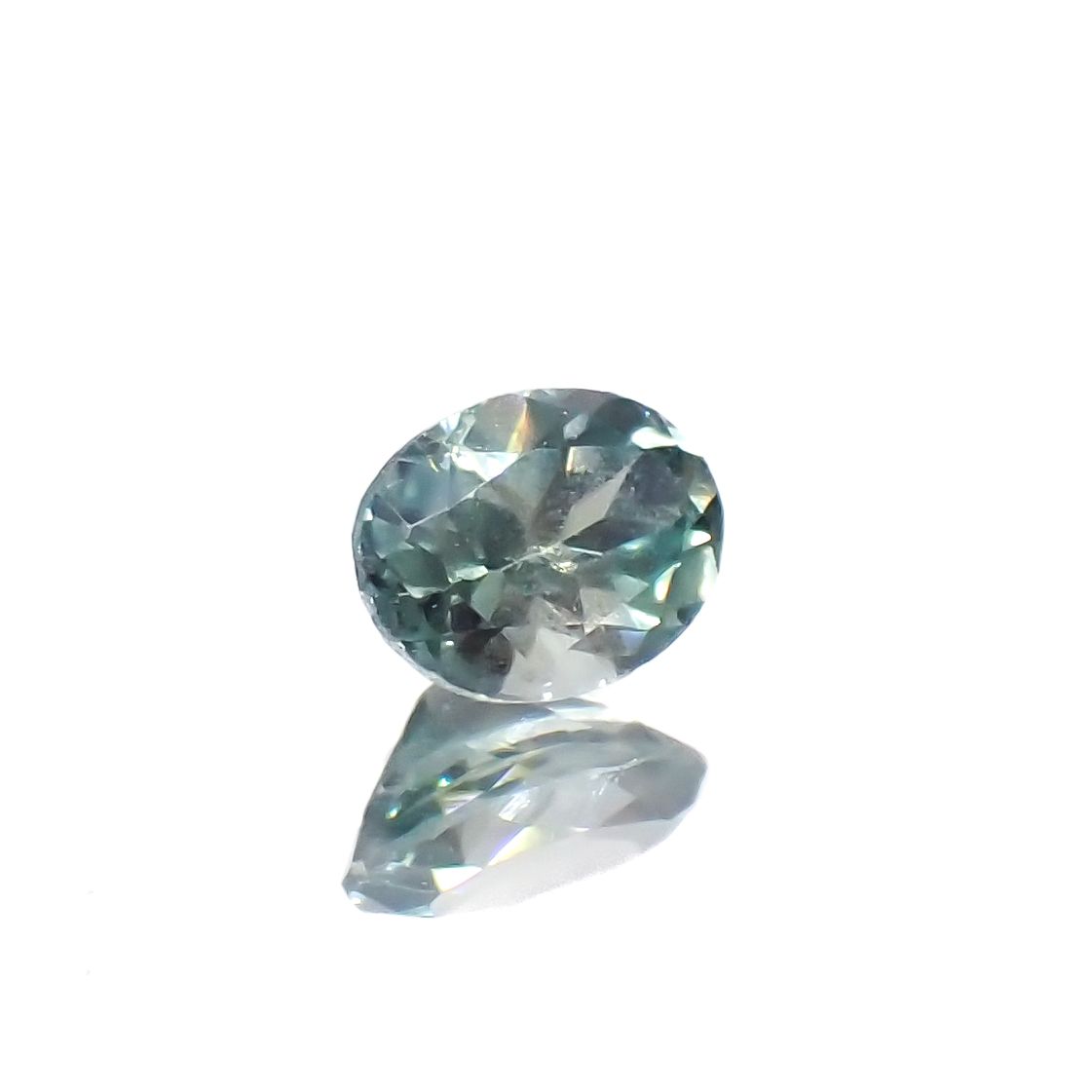 モンタナサファイア(宝石名サファイア)アメリカ・モンタナ州産 0.22ct 識別済[230622434]4.1x3mm前後