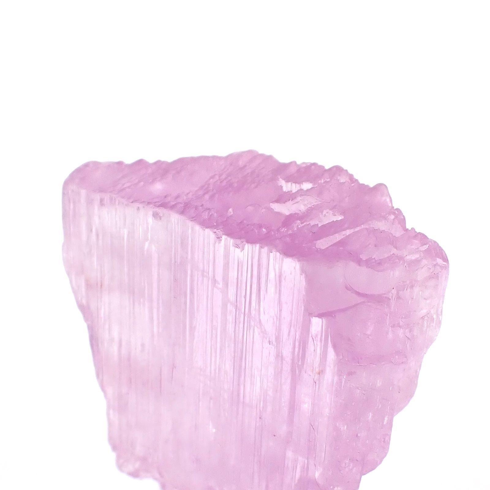 クンツァイト原石 アフガニスタン・ヌーリスターン州産 386.74ct(77.34g) / 44.9x18.7x51.9mm前後 [260832720]