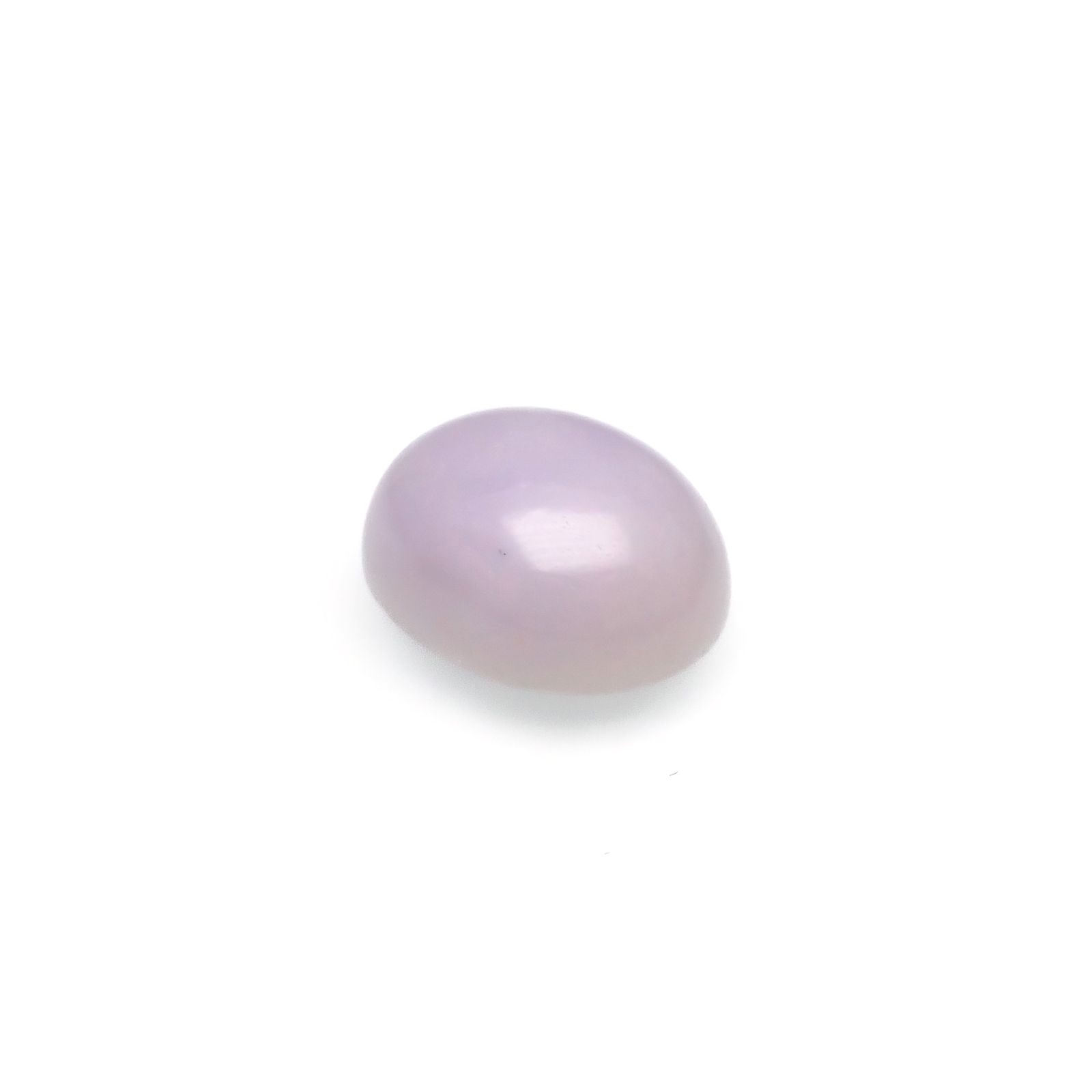 ラベンダー翡翠 ビルマ産 14.16ct [221219383]15.2x12.6mm前後