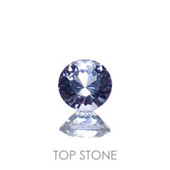 グレイッシュブルースピネル(宝石名スピネル)ビルマ/マダガスカル産 0.22ct 識別済[221219510]3.7x3.7mm前後