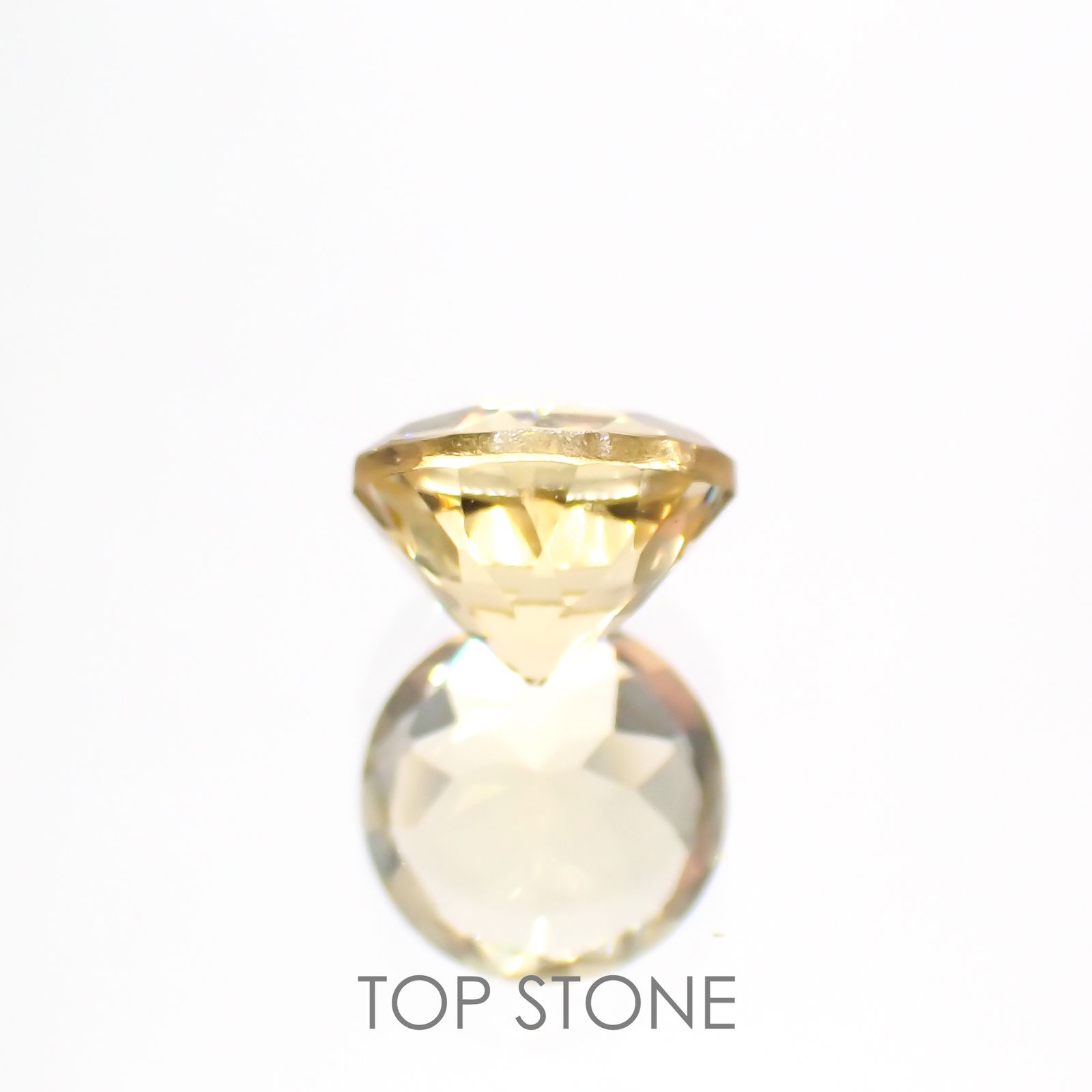 イエローベリル(宝石名イエロー・ベリル)ブラジル産 1.34ct 識別済[211113651]7.1x7.1mm前後