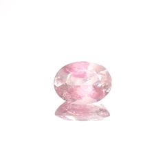 ピンククリスタルトルマリン(宝石名ピンク・トルマリン)コンゴ民主共和国産 1.29ct 識別済[230823234]8.2x6.2mm前後