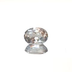 アベンチュリンアクアマリン(宝石名アクアマリン) ナイジェリア産 3.06ct 識別済[210712967]10.8×8.1mm前後