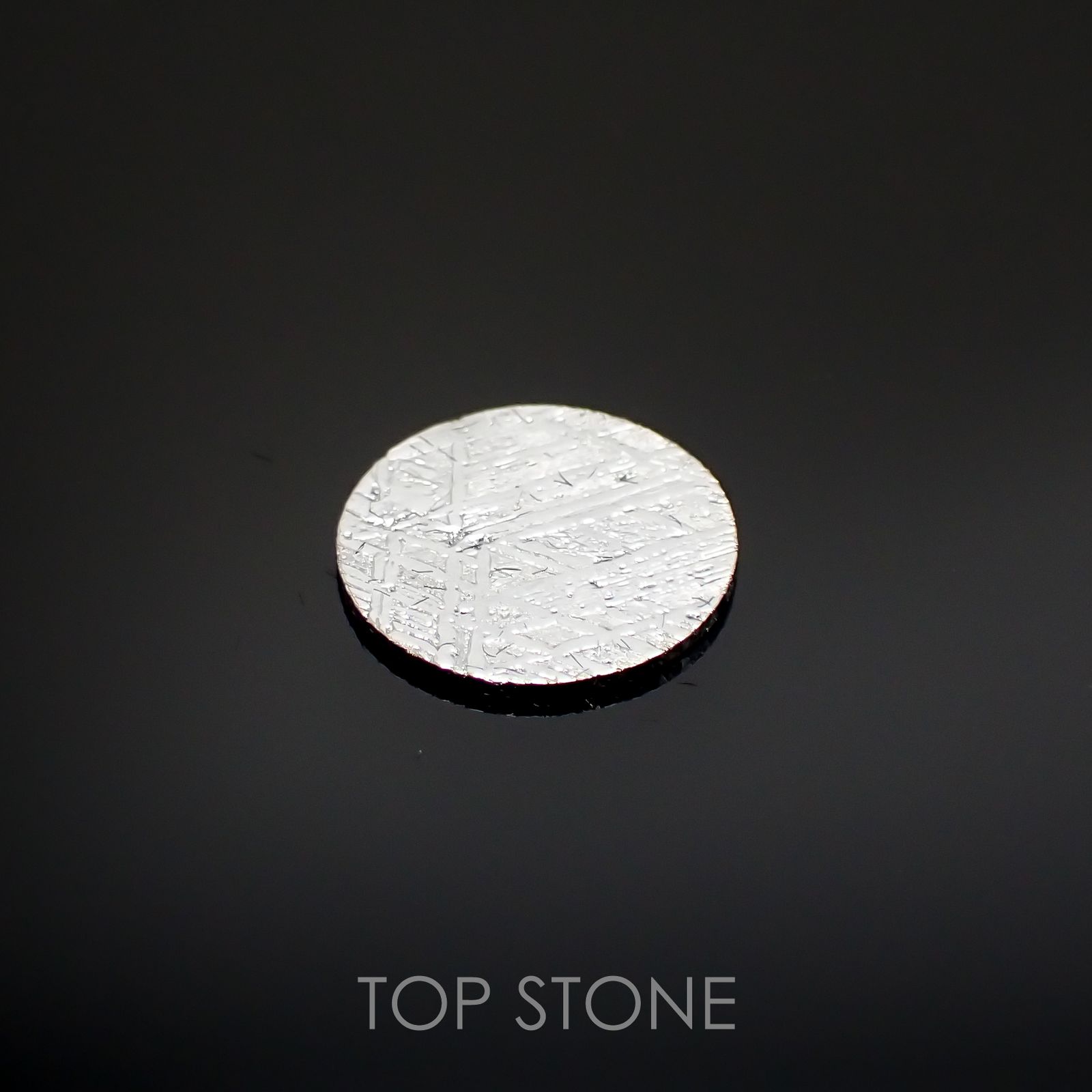 ムオニナルスタ隕石 発見地：スウェーデン 1.66ct[220115600]9.9x9.9mm前後