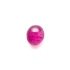 ルビー 非加熱(宝石名ルビー)ビルマ産 0.61ct 識別済[240628065]4.7x4.4mm前後