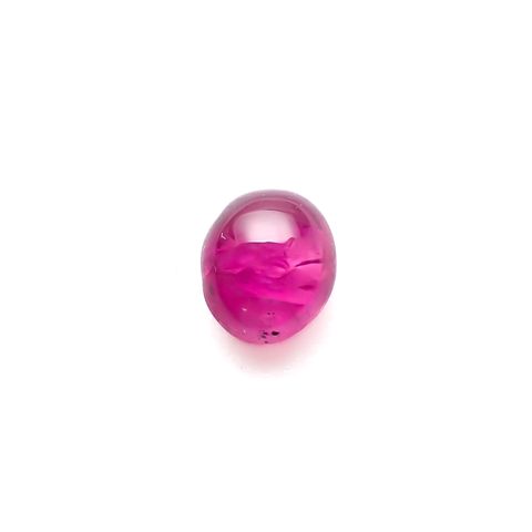 ルビー 非加熱(宝石名ルビー)ビルマ産 0.61ct 識別済[240628065]4.7x4.4mm前後