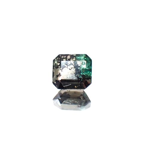 パイライトインエメラルド コロンビア産 0.55ct [241229561]4.7x4.4mm前後