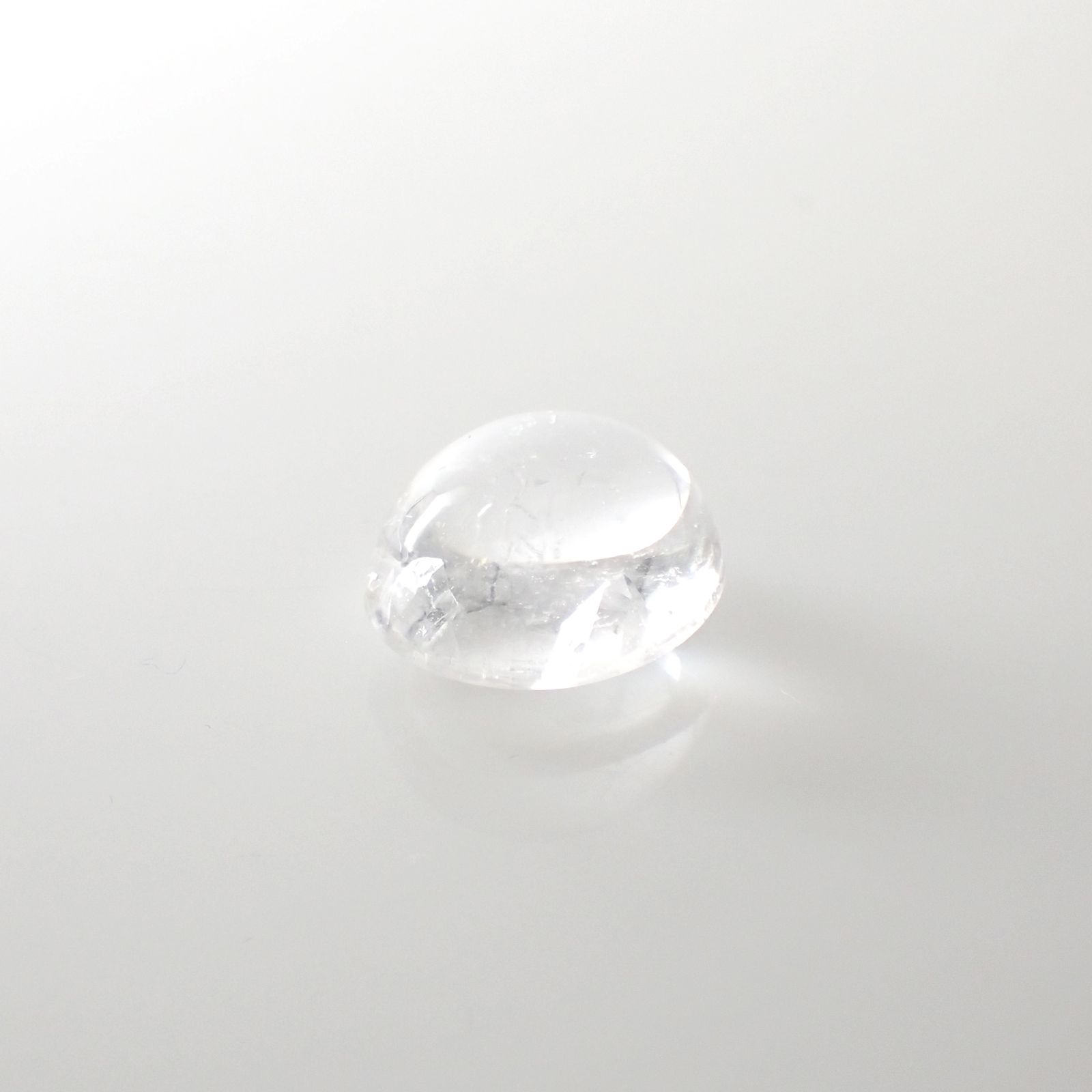マニフェストインクォーツ ブラジル産 15.87ct[240527416]16.8x14.8mm前後