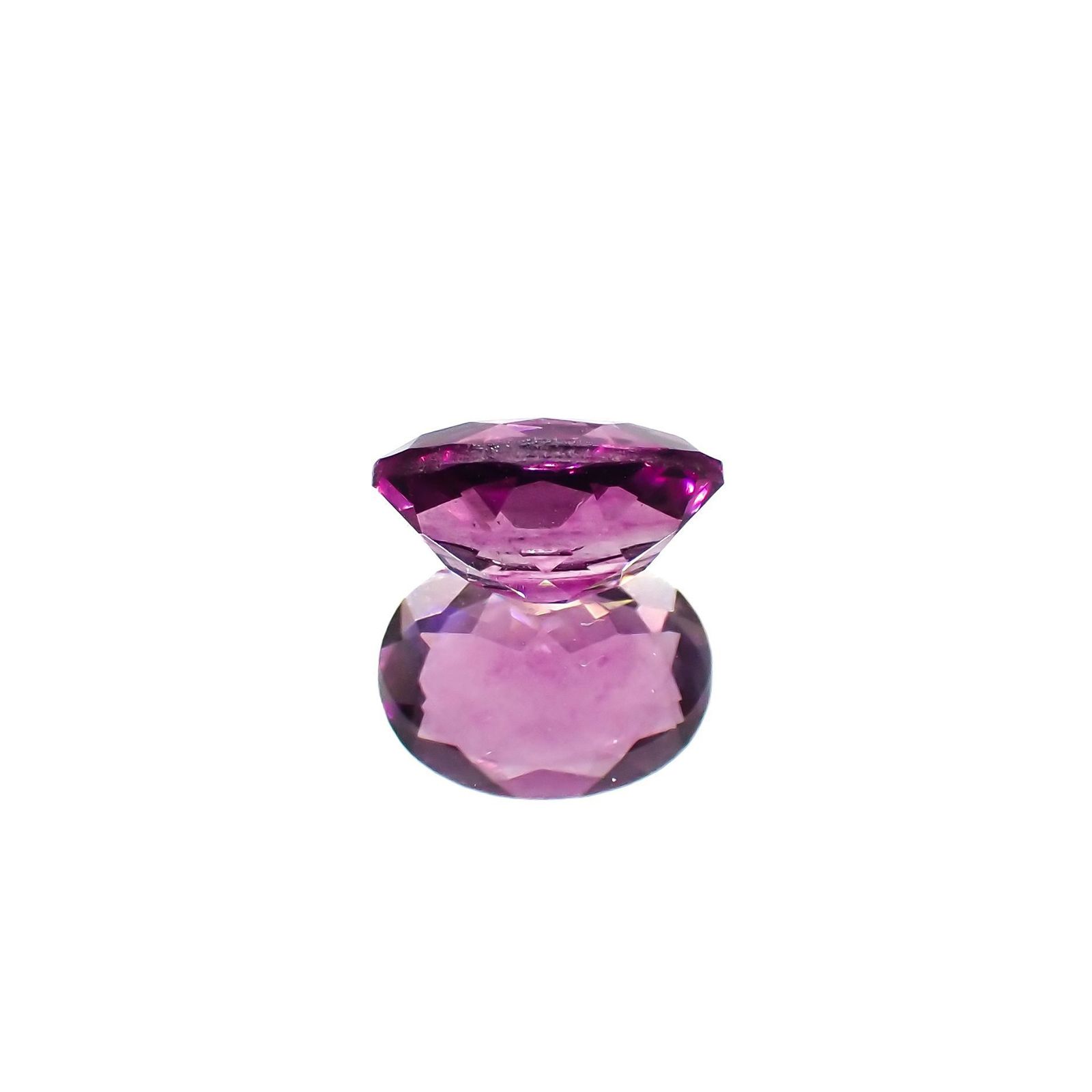 ピンクパープルフローライト 中国産 1.44ct / 8.2x6.2mm前後 [221018444]