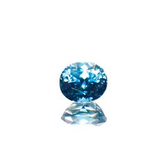 ラタナキリブルージルコン カンボジア産 1.09ct[240728492]5.7x5mm前後