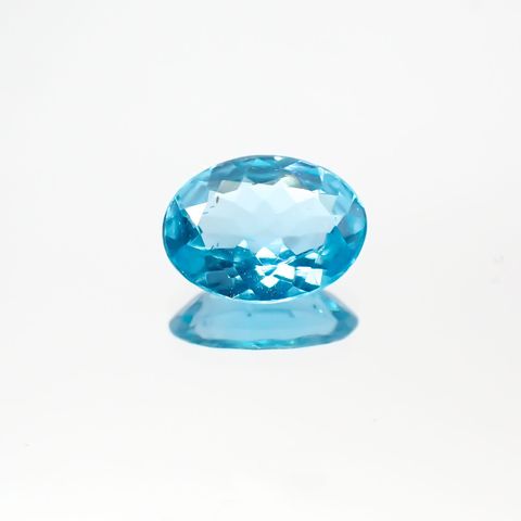 アパタイト(宝石名アパタイト)ブラジル産 1.03ct 識別済[230823190]8.1x6.2mm前後