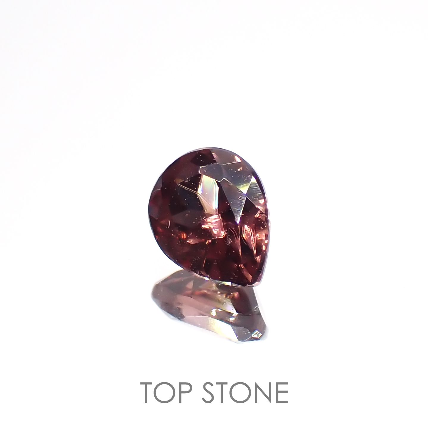 ピンクジルコン(宝石名ジルコン)スリランカ/カンボジア産 0.50ct 識別済[221018488]5x4mm前後