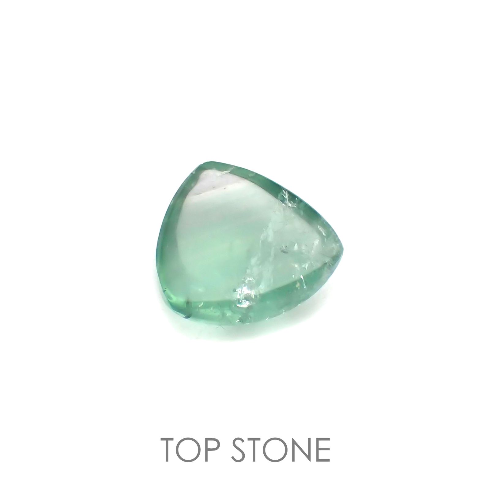 フローライト フルオレッセンス(宝石名フルオライト)イギリス・ロジャリー鉱山産 2.3ct 識別済[211113766]8.3x8.6mm前後