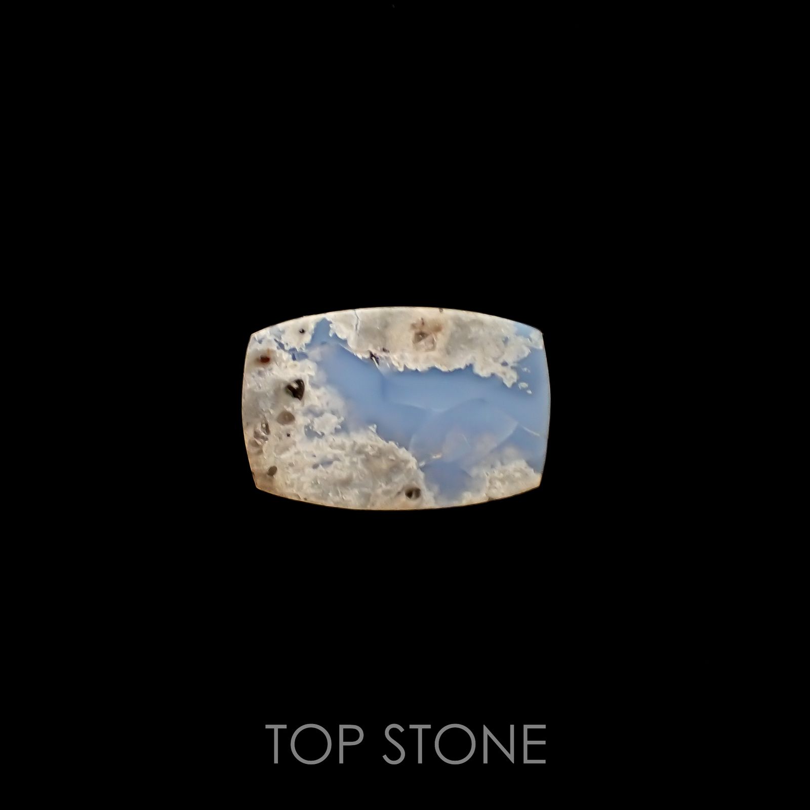 マトリックスブルーオパール アメリカ・オレゴン州産 3.68ct[220917819]13.6x8.9mm前後