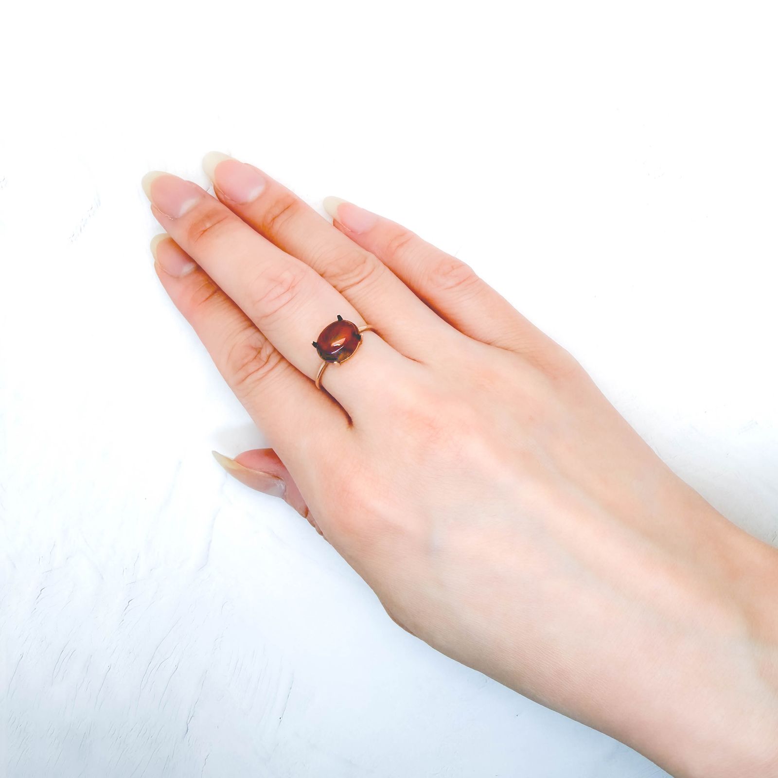 バイカラーアンデシン チベット産 2.89ct / 10.1x8mm前後 [260732572]