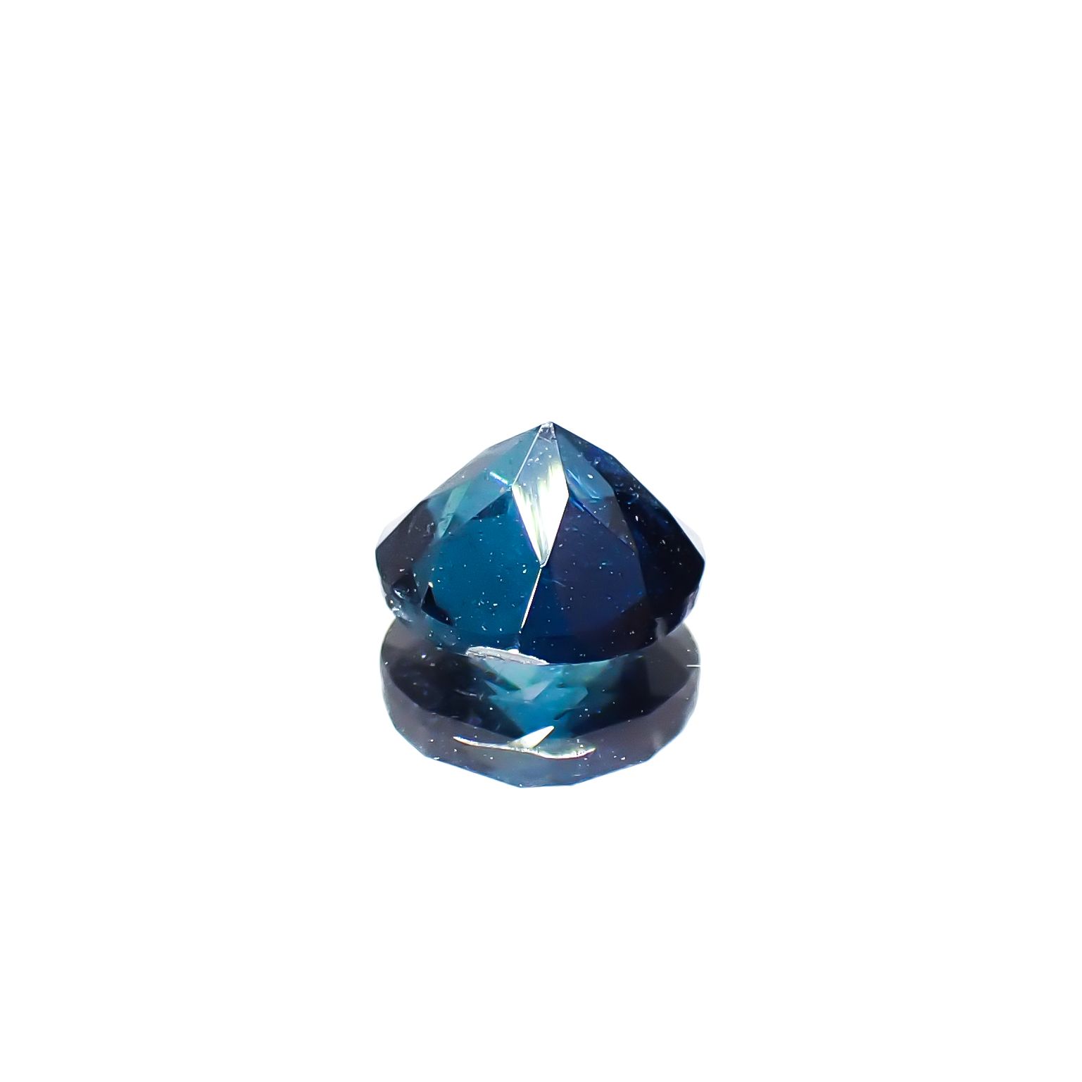 インディゴライト ブラジル産 0.68ct[240928945]5.8x5.7mm前後