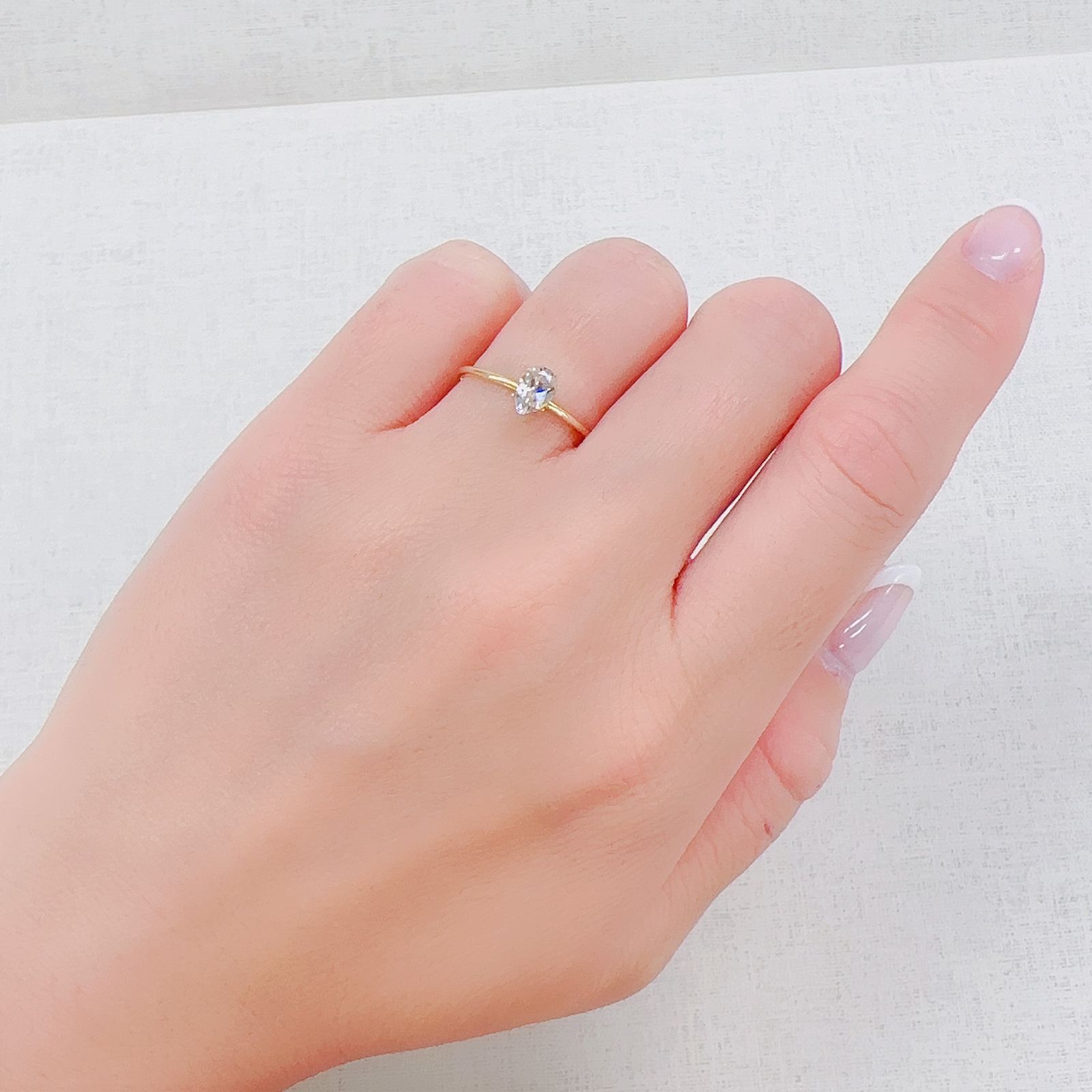シャンパンカラージルコン スリランカ/カンボジア産 0.76ct[230521907]6x4.1mm前後