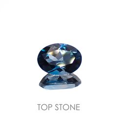 ロンドンブルートパーズ ブラジル産 1.39ct[221219300]8x5.9mm前後